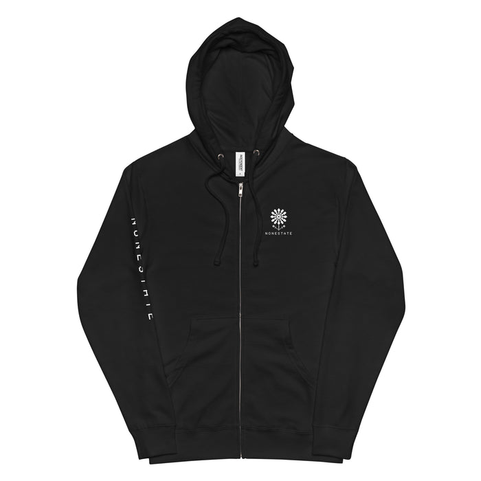 ARCHIVE_02 — NO SIGNAL ZIP HOODIE
